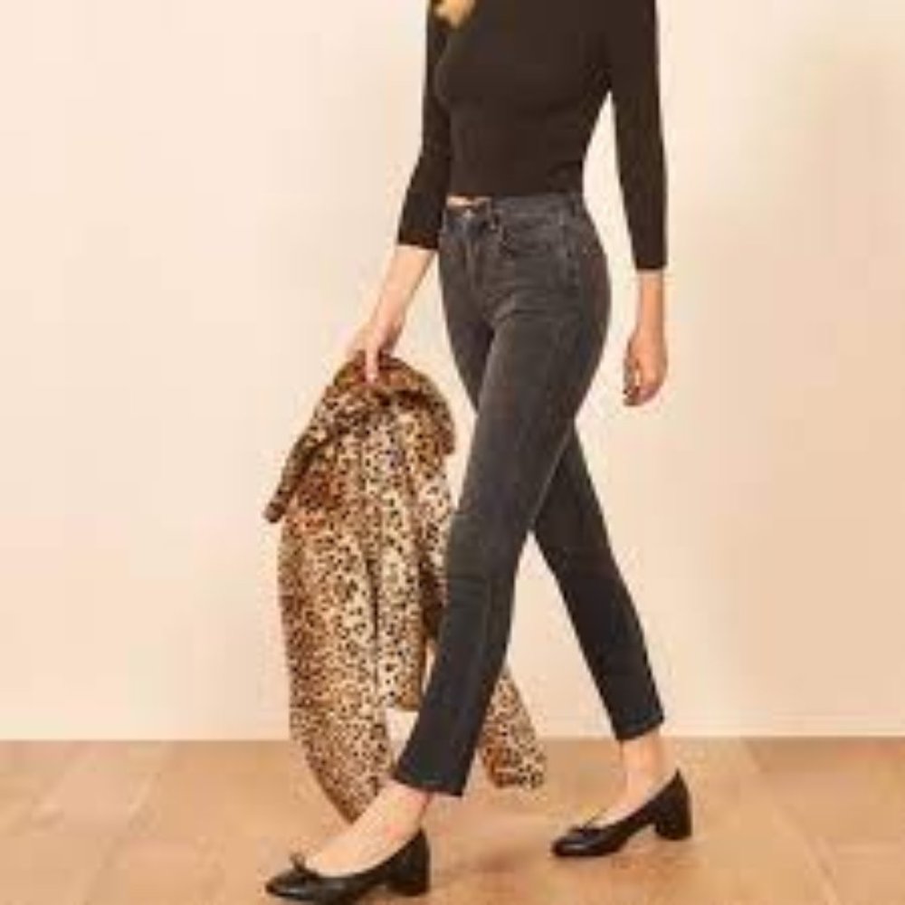 Reformation Julia High Cigarette Jeans